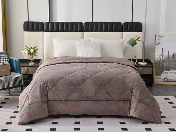 Изображение товара Одеяло Sofi de Marko Монако 160x220 / Од-Мон3-160x220 (кофейный)