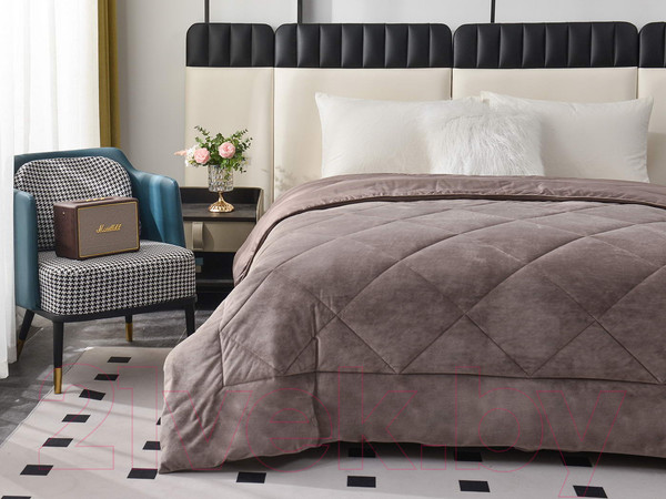 Изображение товара Одеяло Sofi de Marko Монако 160x220 / Од-Мон3-160x220 (кофейный)