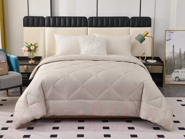 Изображение товара Одеяло Sofi de Marko Монако 160x220 / Од-Мон7-160x220 (кремовый)