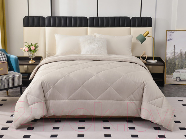 Изображение товара Одеяло Sofi de Marko Монако 160x220 / Од-Мон7-160x220 (кремовый)