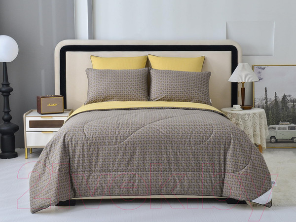 Изображение товара Комплект постельного белья с одеялом Sofi de Marko Ришелье №27 7Е / Кт-7Е-Р27