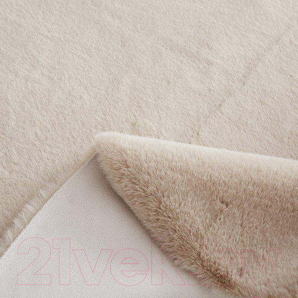 Изображение товара Коврик Sofi de Marko Плюшевый 100х100 / Ков-П-Бж-100Д (бежевый)