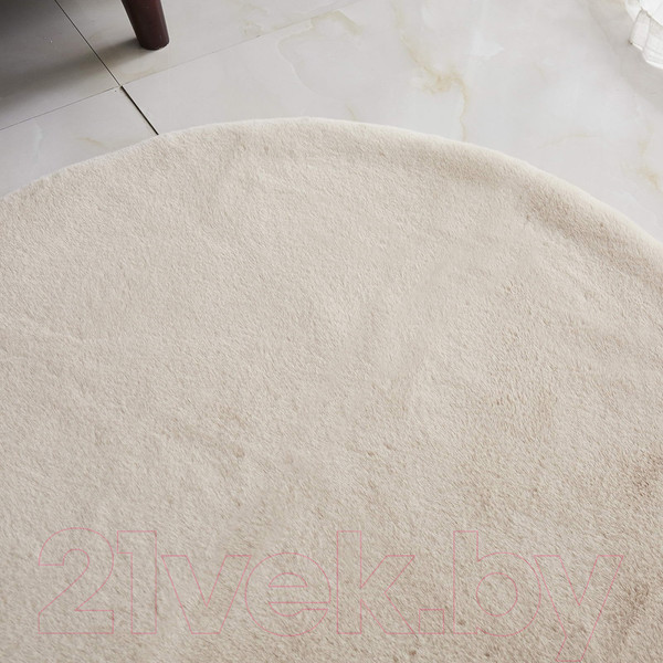 Изображение товара Коврик Sofi de Marko Плюшевый 100х100 / Ков-П-Бж-100Д (бежевый)