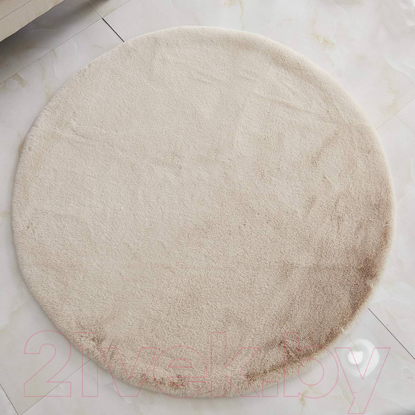 Изображение товара Коврик Sofi de Marko Плюшевый 100х100 / Ков-П-Бж-100Д (бежевый)