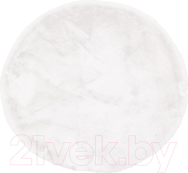 Изображение товара Коврик Sofi de Marko Плюшевый 100х100 / Ков-П-Б-100Д (белый)