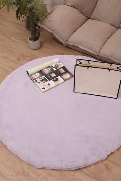 Изображение товара Коврик Sofi de Marko Плюшевый 100х100 / Ков-П-ЛЛ-100Д (лиловый)