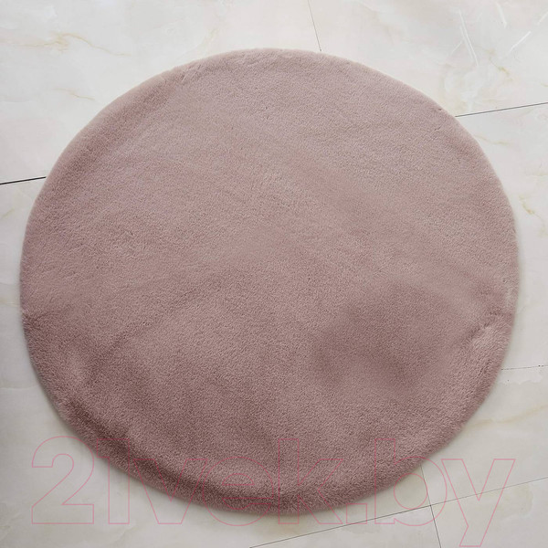 Изображение товара Коврик Sofi de Marko Плюшевый 150х150 / Ков-П-Пр-150Д (пепельно-розовый)