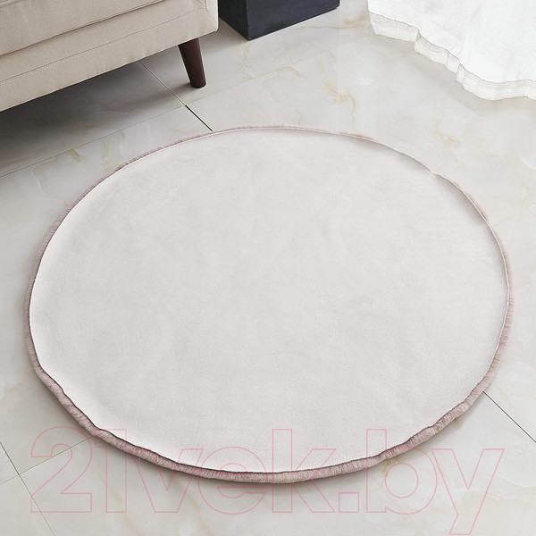 Изображение товара Коврик Sofi de Marko Плюшевый 150х150 / Ков-П-Пр-150Д (пепельно-розовый)