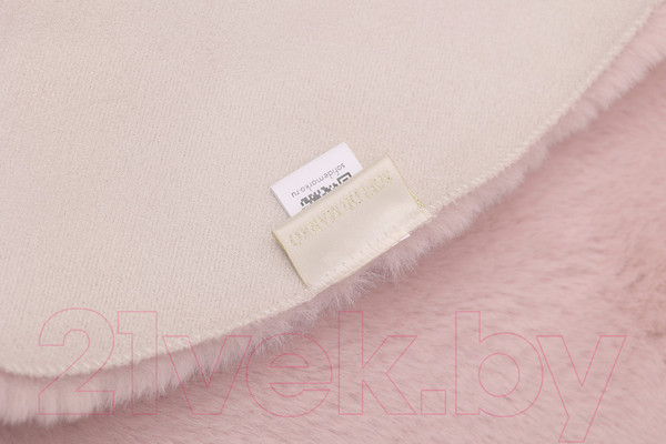 Изображение товара Коврик Sofi de Marko Плюшевый 100х100 / Ков-П-Свр-100Д (светло-розовый)