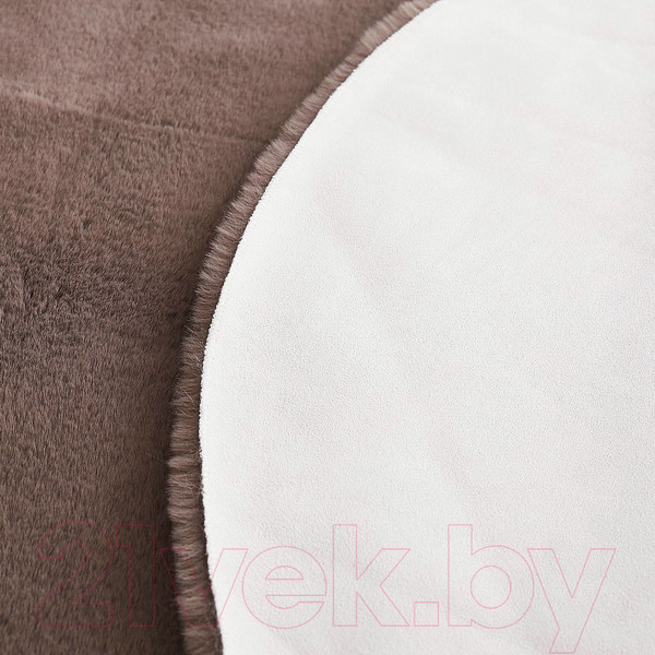 Изображение товара Коврик Sofi de Marko Плюшевый 150х150 / Ков-П-Ш-150Д (шоколадный)