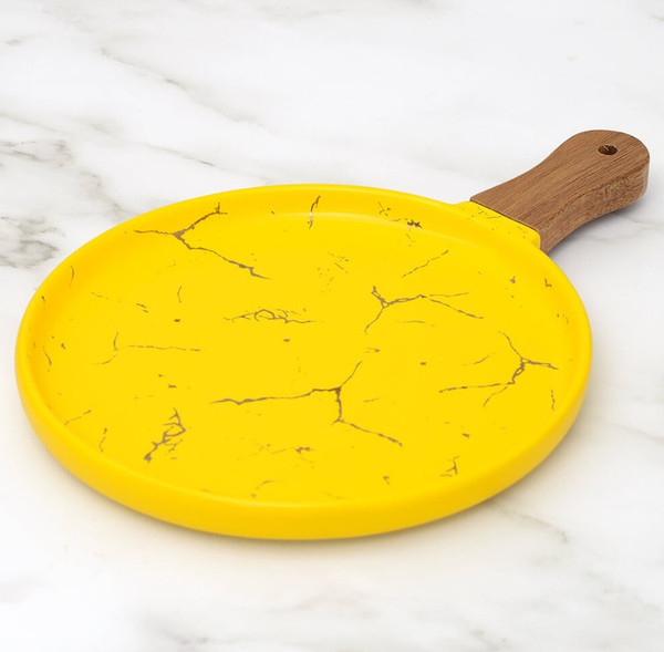 Изображение товара Блюдо ЭСТЕТ Золотой мрамор микс / ЭТ-73638