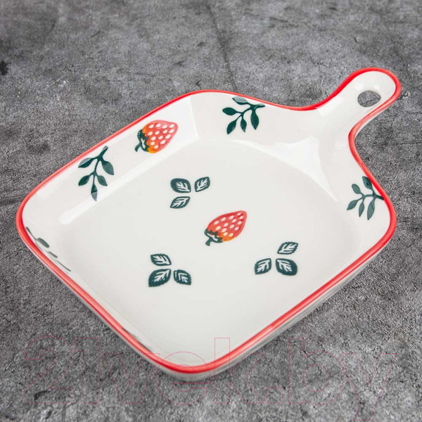 Изображение товара Блюдо ЭСТЕТ Клубника / ЭТ-73763