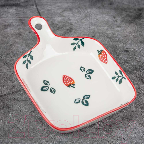 Изображение товара Блюдо ЭСТЕТ Клубника / ЭТ-73763