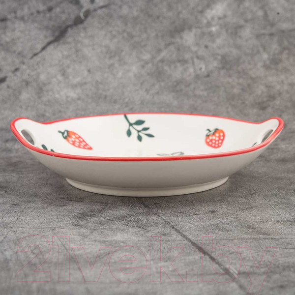 Изображение товара Блюдо ЭСТЕТ Клубника / ЭТ-73765