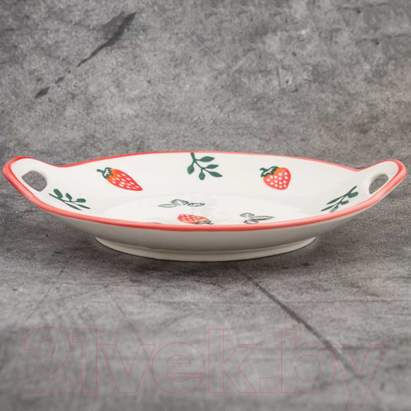 Изображение товара Блюдо ЭСТЕТ Клубника / ЭТ-73766