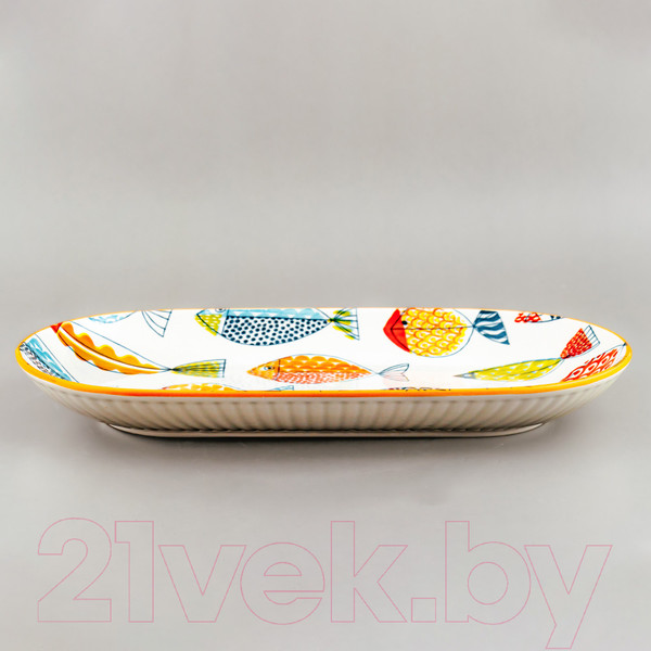 Изображение товара Блюдо ЭСТЕТ Рыбки / ЭТ-73827