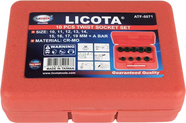 Изображение товара Набор головок слесарных Licota ATF-5071 