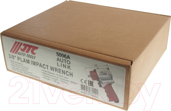 Изображение товара Пневмогайковерт JTC JTC-5006A