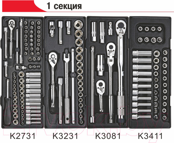 Изображение товара Тележка инструментальная JTC JTC-5021+225