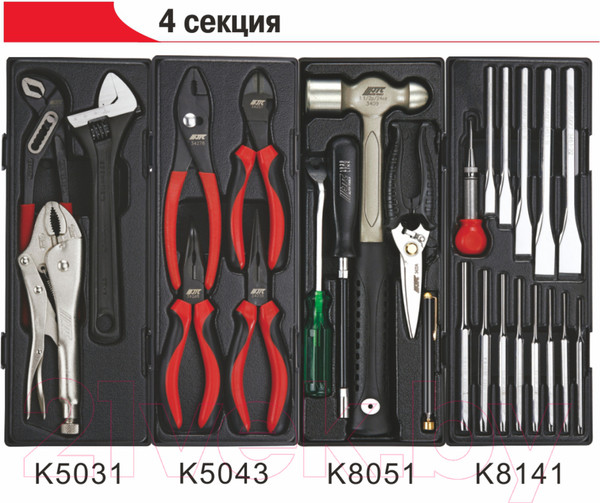 Изображение товара Тележка инструментальная JTC JTC-5021+279 