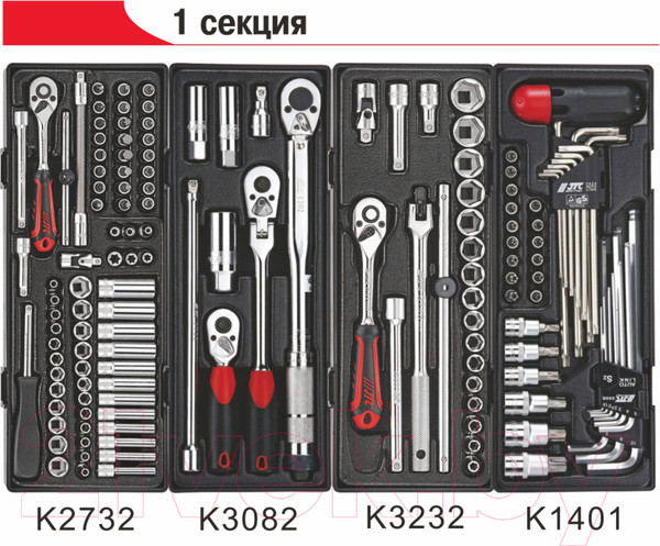 Изображение товара Тележка инструментальная JTC JTC-3931+344