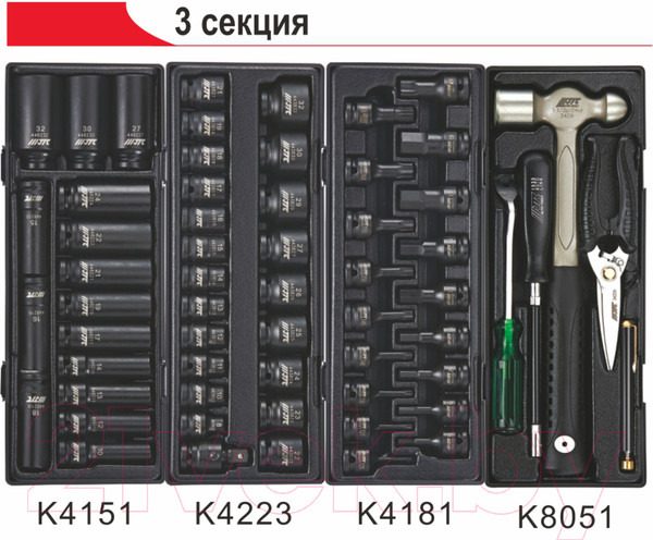 Изображение товара Тележка инструментальная JTC JTC-3931+344