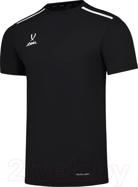 Изображение товара Футболка игровая футбольная Jogel Division Training Tee (S, черный)