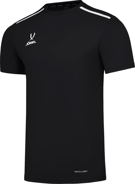 Изображение товара Футболка игровая футбольная Jogel Division Training Tee (M, черный)