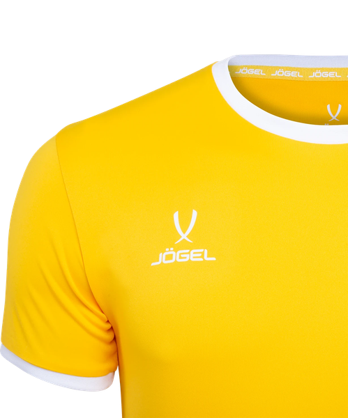 Изображение товара Футболка игровая футбольная Jogel Camp Origin Jersey / JFT-1020-K (YXS, желтый/белый)