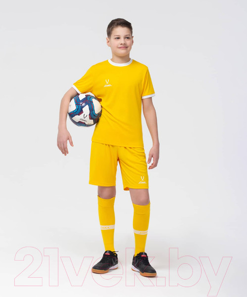 Изображение товара Футболка игровая футбольная Jogel Camp Origin Jersey / JFT-1020-K (YXXS, желтый/белый)
