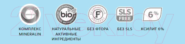 Изображение товара Зубная паста R.O.C.S. iLike Fresh (74г)