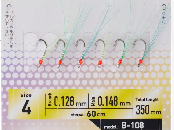 Изображение товара Комплект оснастки для приманки Higashi B-108 / 05806