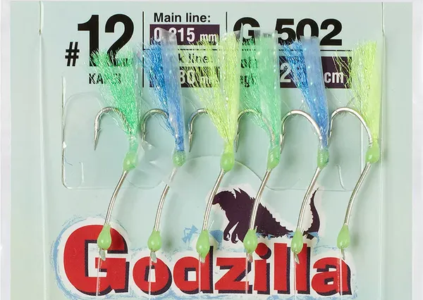 Изображение товара Комплект оснастки для приманки Higashi G-502 #12 Mix 4 / 05798