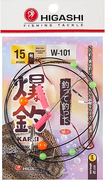 Изображение товара Комплект оснастки для приманки Higashi W-101 #15 / 05144