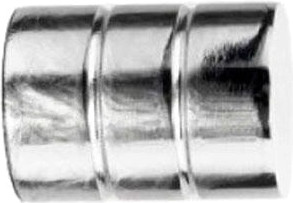 Изображение товара Набор наконечников для карниза Lm Decor YF088 Цилиндр 16мм (2шт, хром)