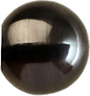 Изображение товара Набор наконечников для карниза Lm Decor YF124 Шар малый 16мм (2шт, антрацит)