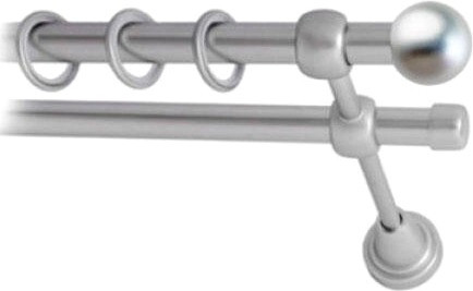 Изображение товара Набор наконечников для карниза Lm Decor YF124 Шар малый 16мм (2шт, сатин)