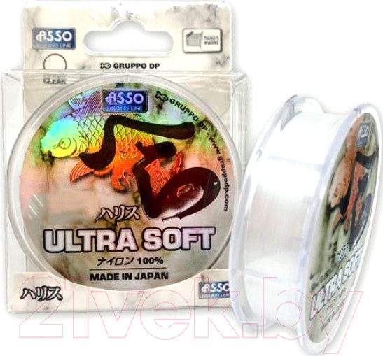 Изображение товара Леска монофильная Asso Hera Ultra Soft Harisu 0.235мм (50м)