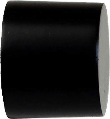 Изображение товара Набор наконечников для карниза Lm Decor YF090 Заглушка 25мм (2шт, черный матовый)