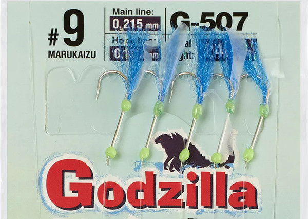 Изображение товара Комплект оснастки для приманки Higashi G-507 #9 Blue / 05522_5252