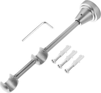 Изображение товара Кронштейн для карниза Lm Decor Двойной YB007 D16/16мм (сатин)