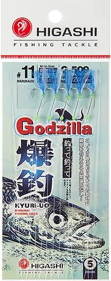 Изображение товара Комплект оснастки для приманки Higashi G-509 #11 Blue / 05529_5259