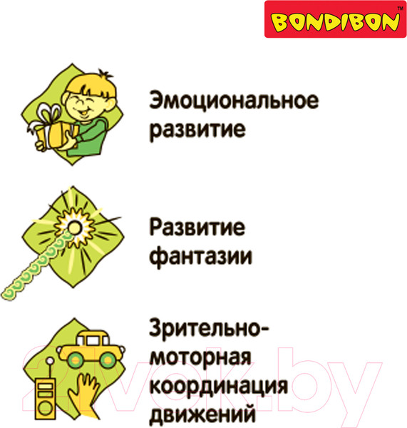 Изображение товара Масштабная модель автомобиля Bondibon Парк Техники / ВВ6418