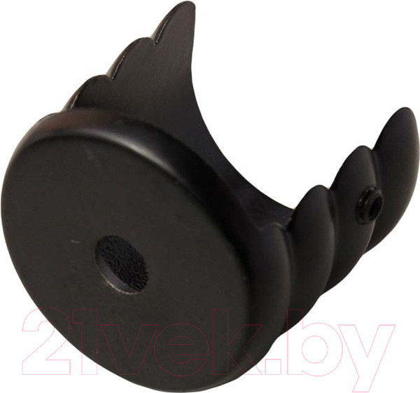 Изображение товара Кронштейн для карниза Lm Decor Торцевой D25мм (черный матовый)