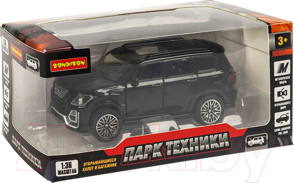 Изображение товара Масштабная модель автомобиля Bondibon Парк Техники / ВВ6420