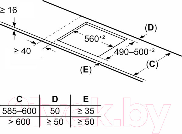 Изображение товара Индукционная варочная панель Bosch PIF631HB1E