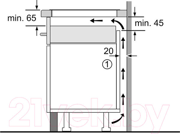 Изображение товара Индукционная варочная панель Bosch PIF651HC1E
