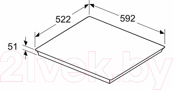 Изображение товара Индукционная варочная панель Bosch PVS631HC1E