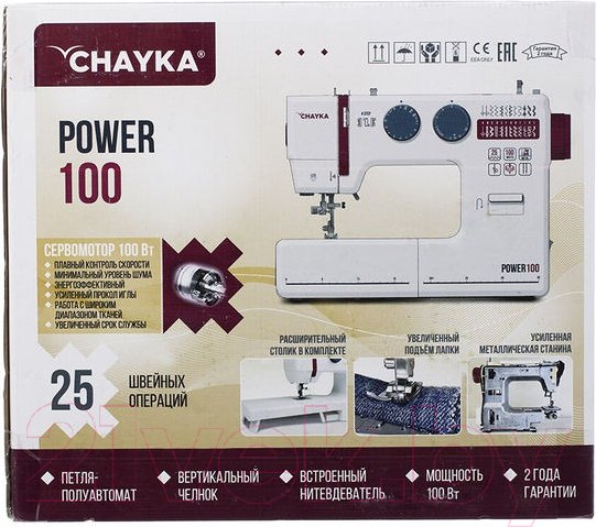 Изображение товара Швейная машина Chayka Power 100