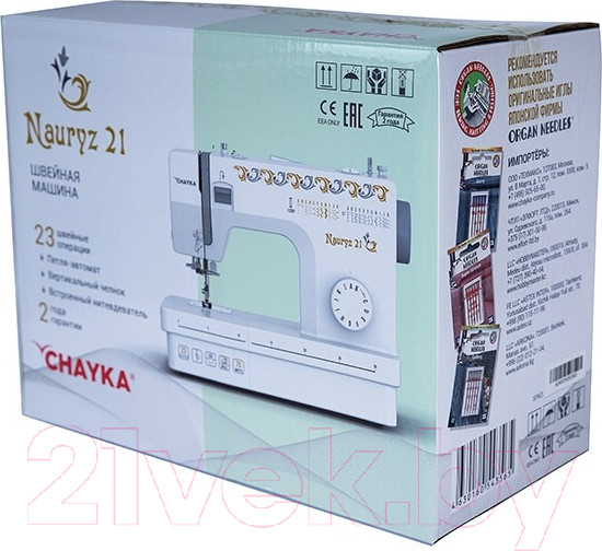 Изображение товара Швейная машина Chayka Nauryz 21